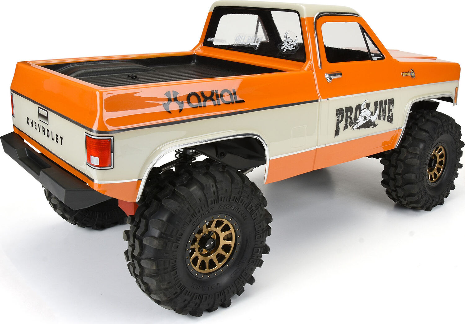 1/6 1978 Chevy K-10 Clear Body: SCX6